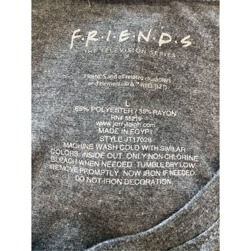 Friends Gray Tee Size Large - Picture 6 of 6
